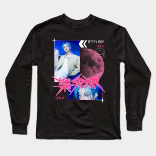 Felix Rock Star Stray Kids Long Sleeve T-Shirt